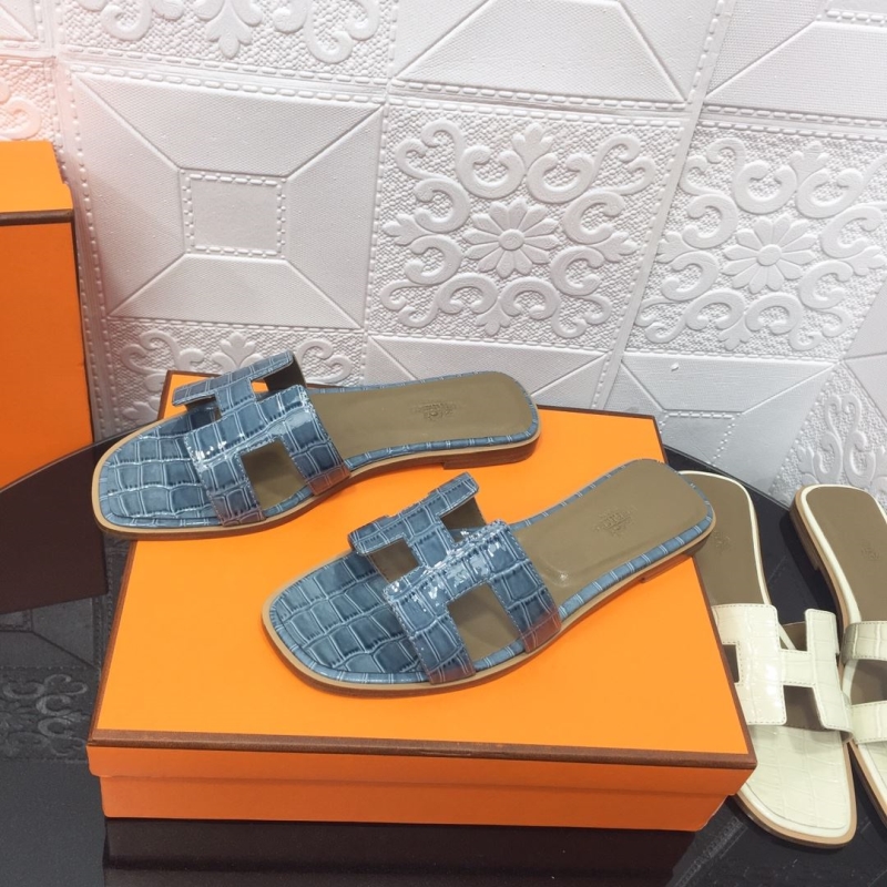 Hermes Slippers